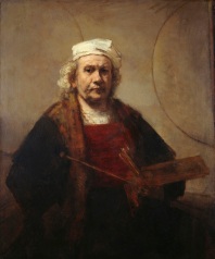 Rembrant van Rijn, Autoportret među krugovima, 1663.