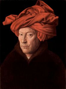 Jan van Ajk, Čovek sa crvenim turbanom, 1433.